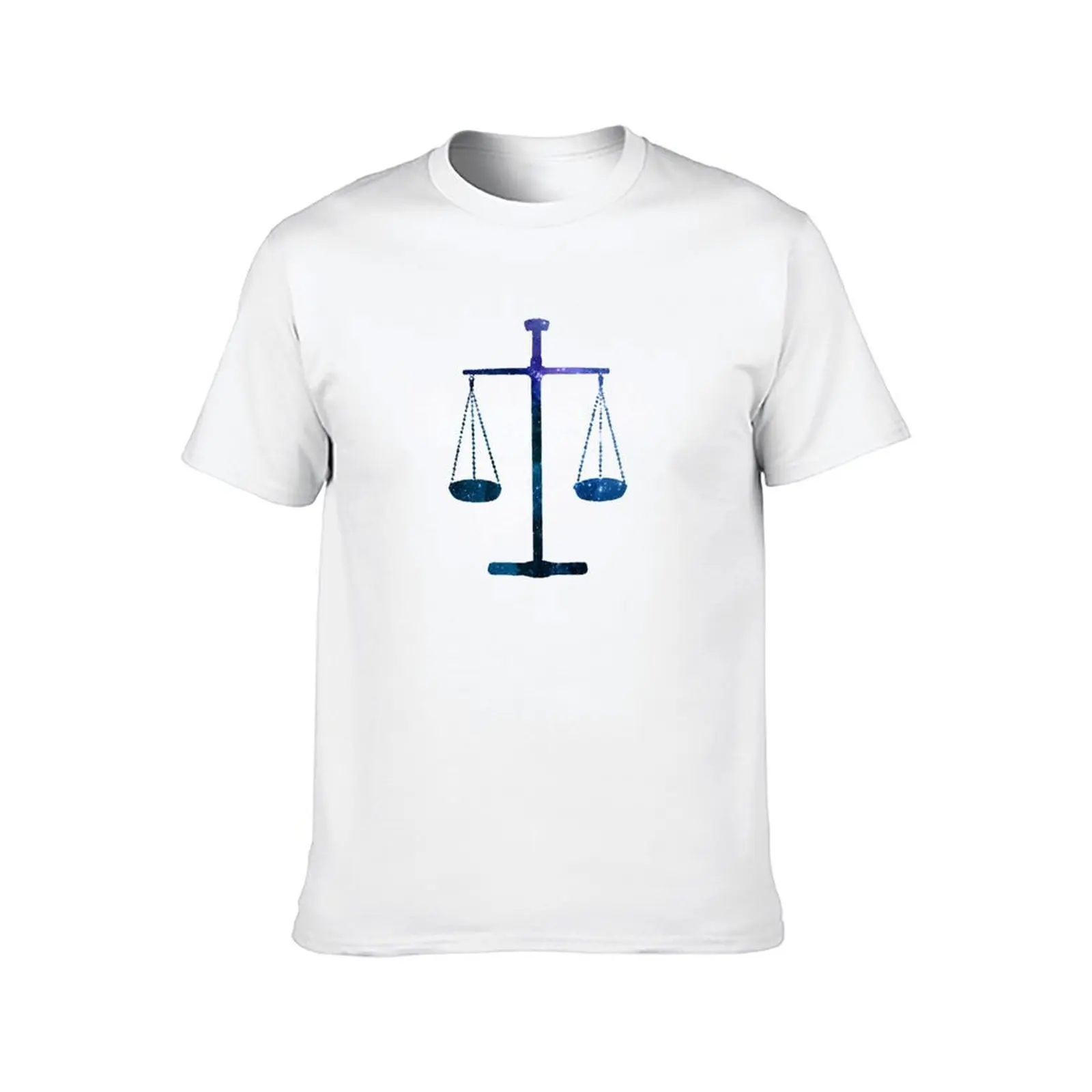 موازين العدالة تي شيرت تي شيرت الرجال 100% القطن الفاخرة العلامة التجارية تي شيرت رجل مصمم تي شيرت شخصية تي شيرت