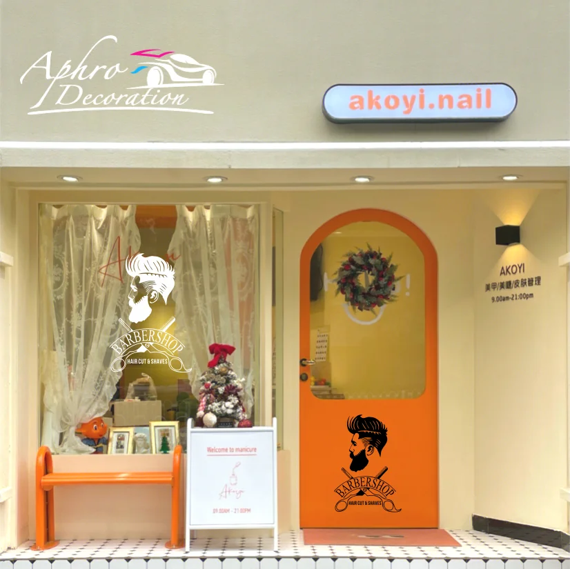 Autoadhesivo para decoración d - Home Barbershop reseña y precio
