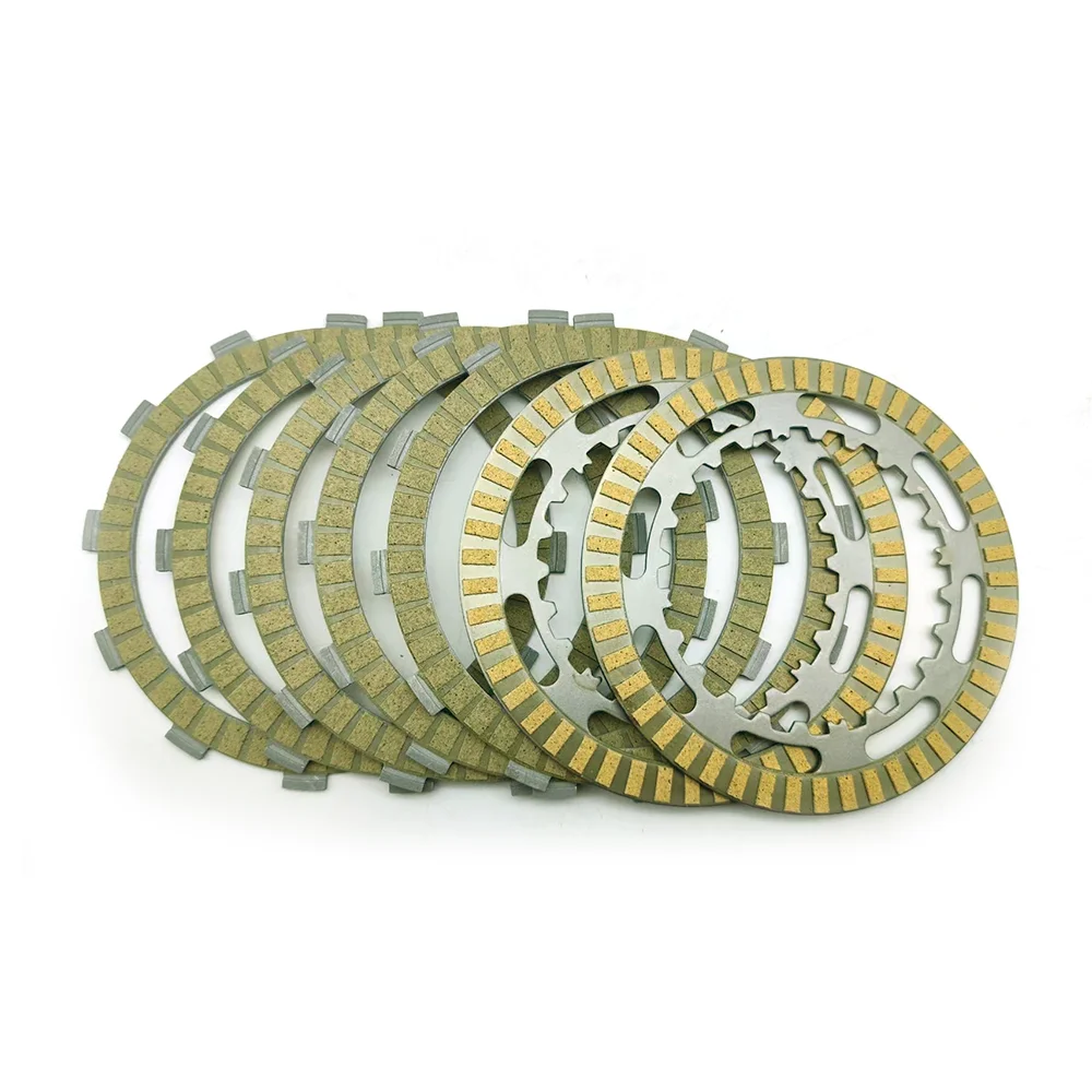 For SUZUKI AN650 SKYWAVE AN 650 SKY WAVE Motorcycle Accessories Engine Parts Clutch Plate Friction Disc Plate Kits 7 PCS 1 Set