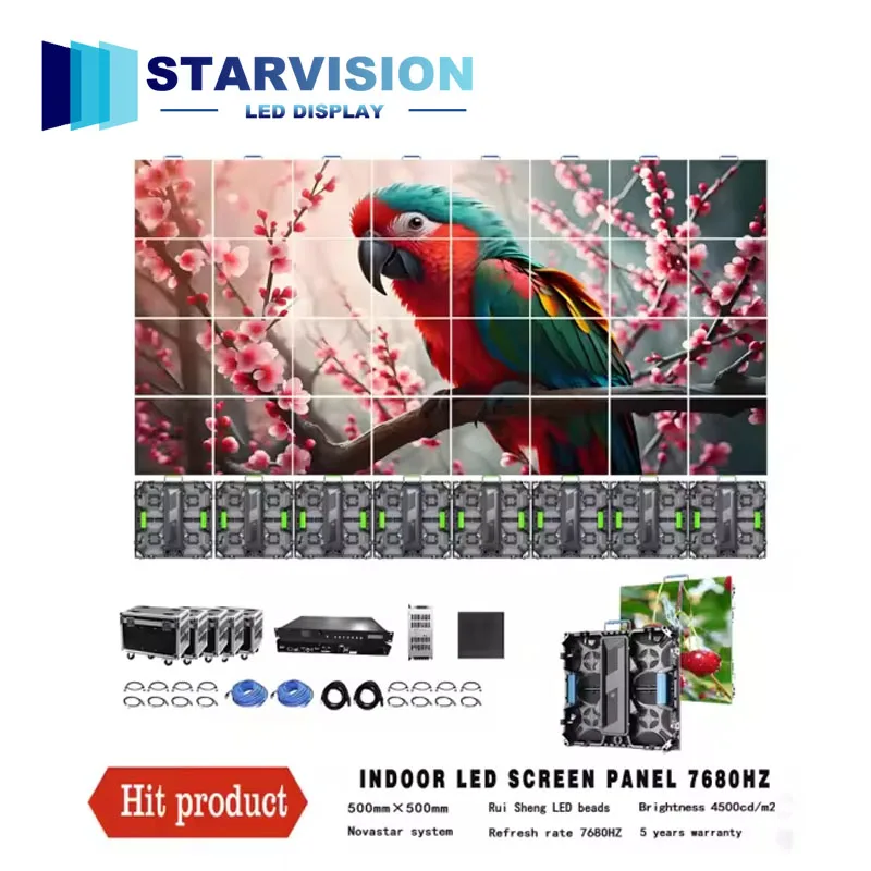 

P2.604 P2.976 P3.91 Rental LED Display Indoor Outdoor High Refresh LED Video Wall for Live Event Show