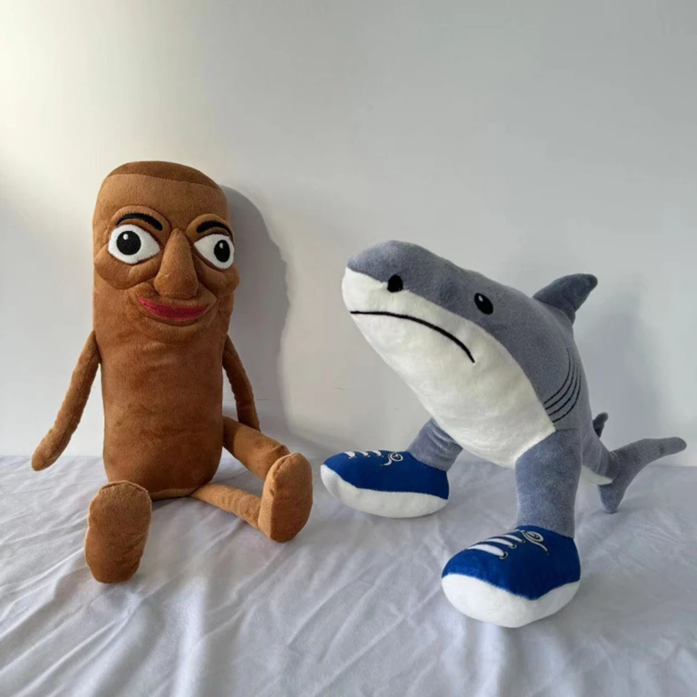 

Tungtung Sahur Italian Brain Rot Animals Telalaero Telala Shark Аниме Плюшевые плюшевые мягкие куклы Peluches Синяя обувь