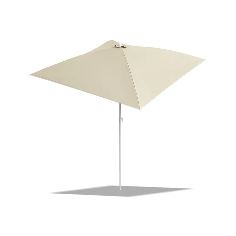 Small square umbrella stand special umbrella outdoor sun umbrella camping parasol portable trolley