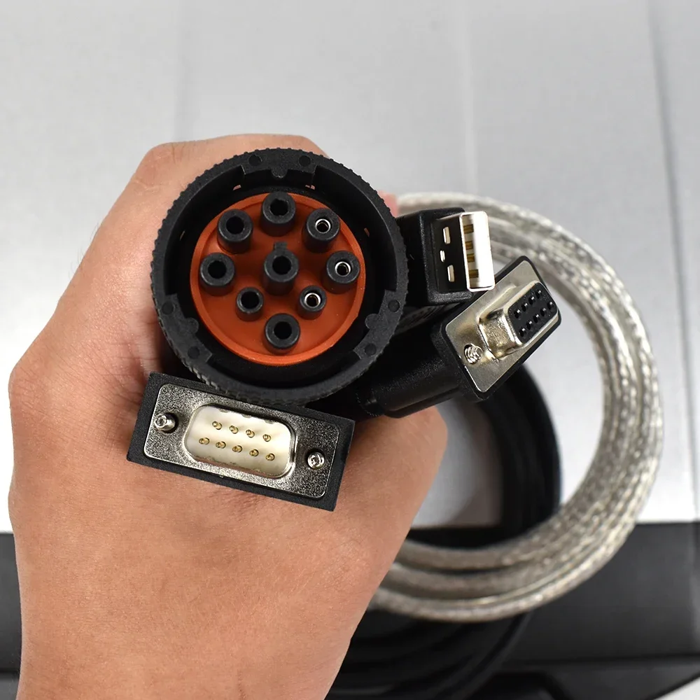 For LIEBHERR diagnosis kit Sculi Excavator ton crane excavator Diagnostic Software with diagnostic cable diagnoze machine+dongle