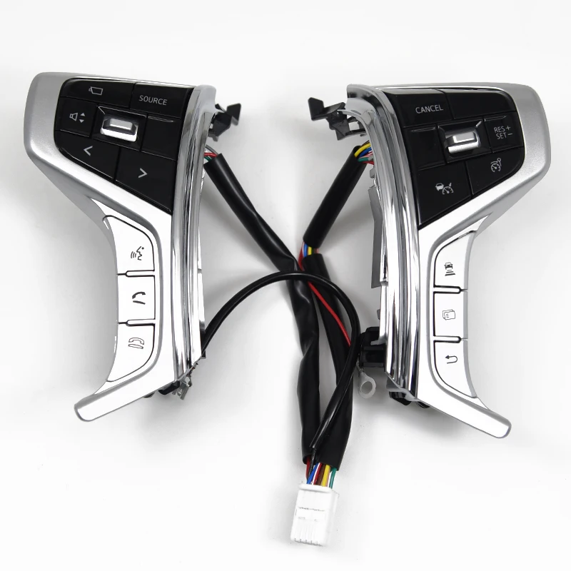 

For Mitsubishi Pajero L200 Outlander 15-23 Modesl Steering Wheel Multifunction Button Cruise Control Audio Control Switch Button