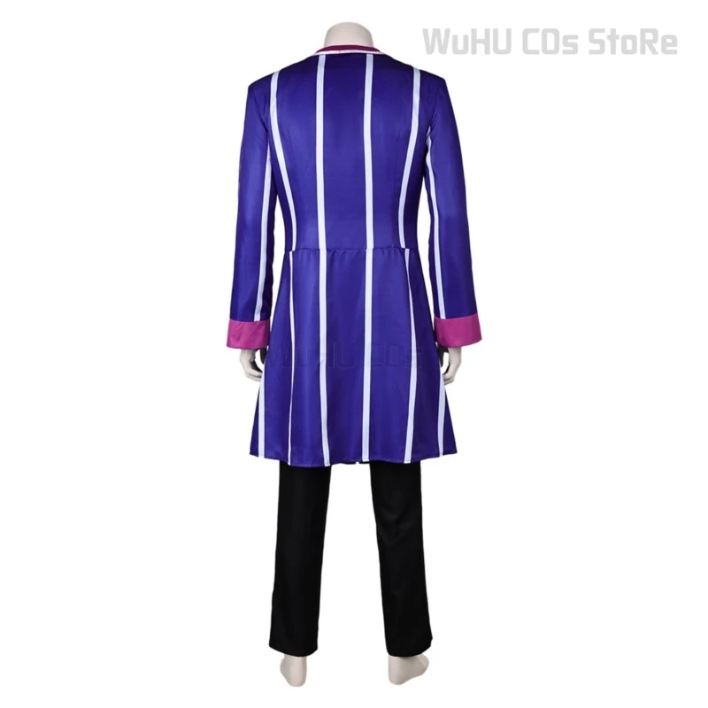 Hazbin Cartoon Hotel Alistor Cosplay Fantasia Kostüm Verkleidung Männer Frauen Uniform Jacke Hosen Halloween Karneval Party Kleidung