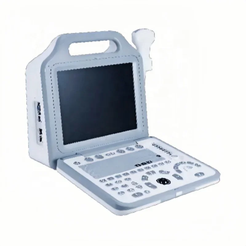 Portable Black and White Veterinary Ultrasound Diagnostic System Vet Ultrasound Machine for Veterinary Clinics