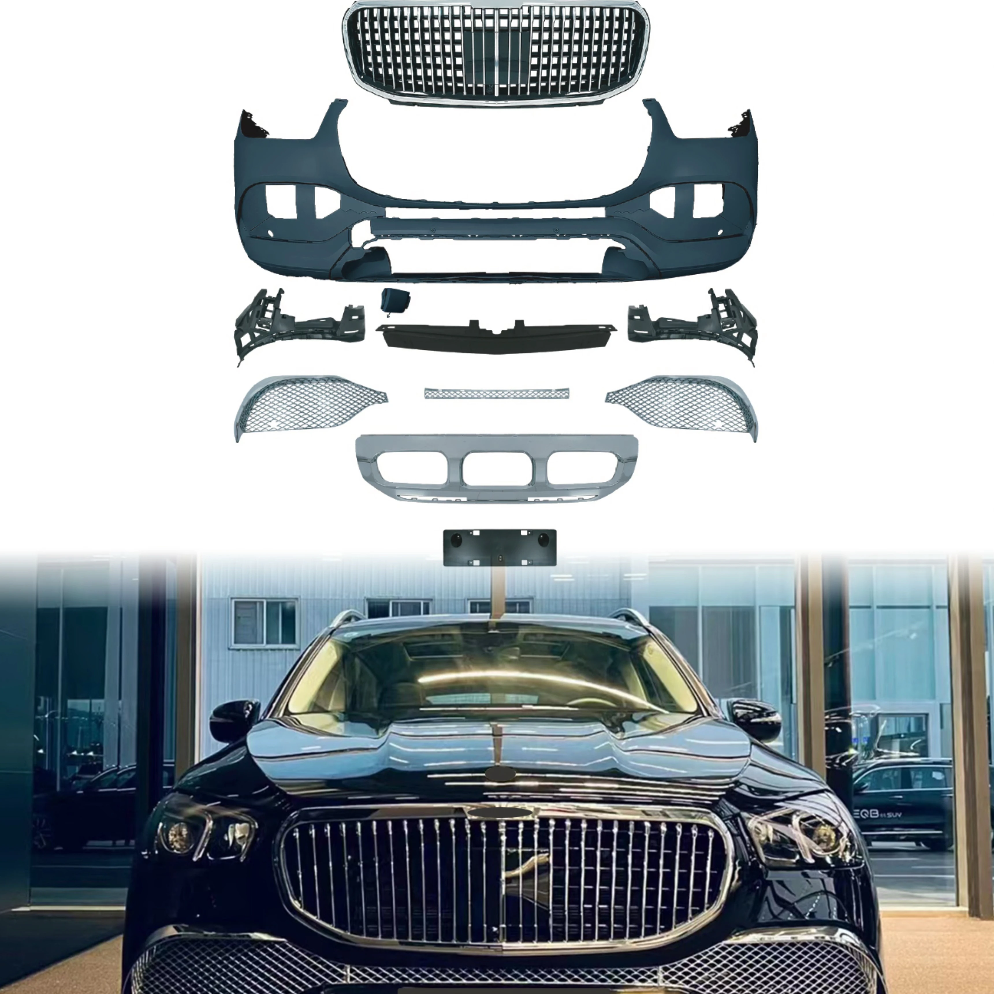 

Flying Wing Auto Modification Conversion Body Kit For C167 GLE 2020-2024 Upgrade To For Front Surround Fro