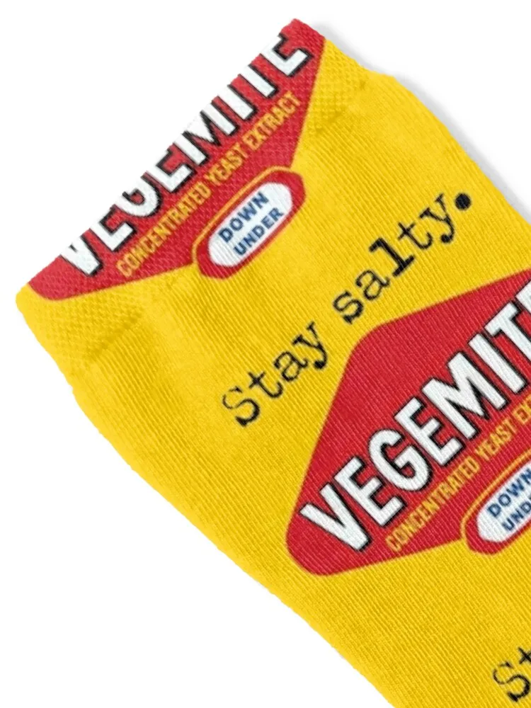 Stay Salty Vegemite Socks hiking winter gifts hockey FASHION Socks Men Women's