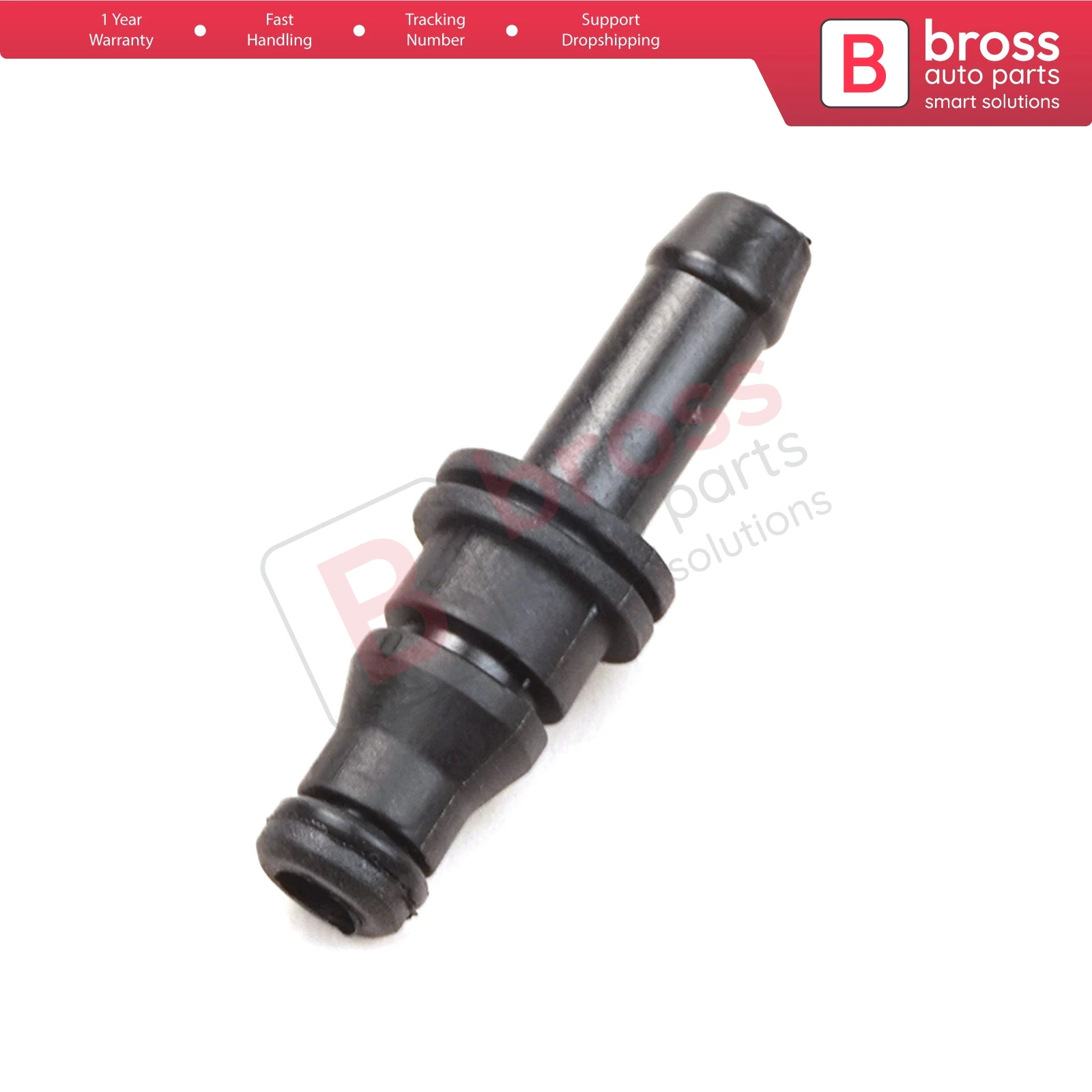 Bross Auto Parts BHC632 Coolant Breather Hose Pipe Connector Socket: A0039970689 for Mercedes W203 W221 C230 S400 S550 S600