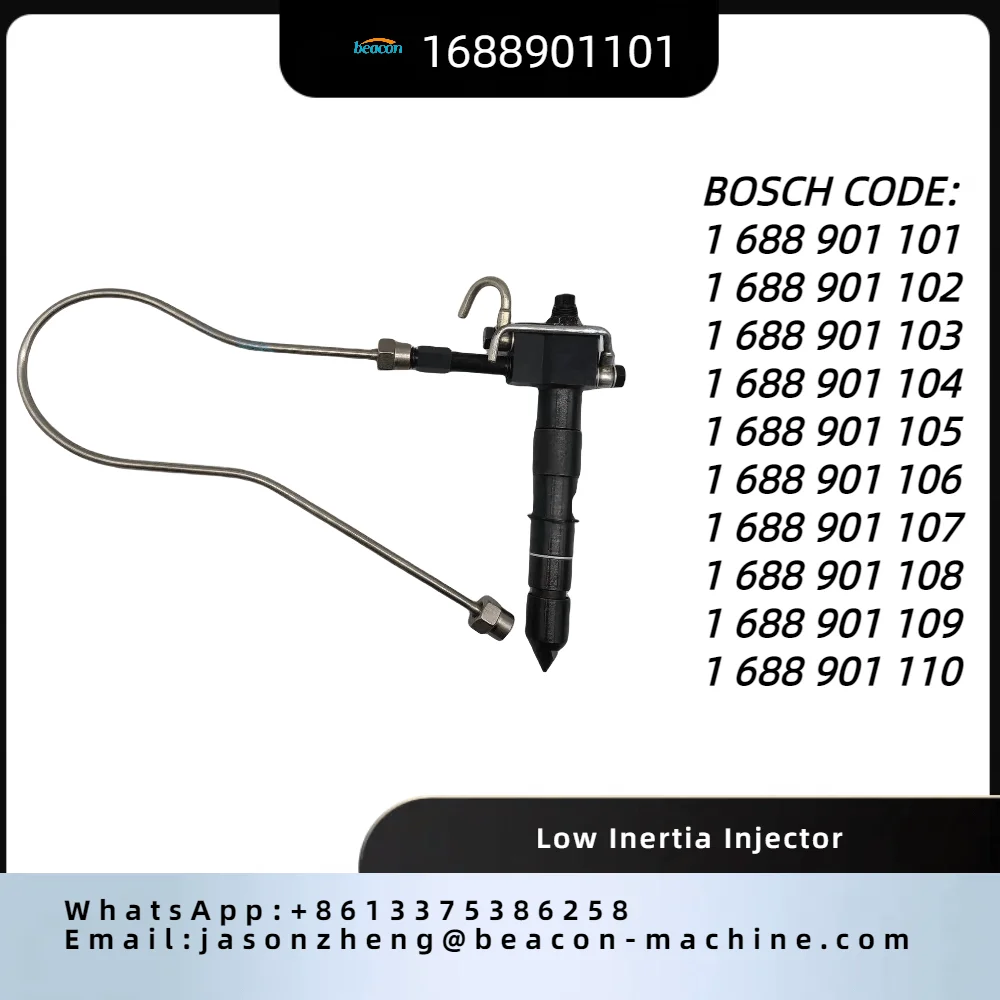 Hot Selling 1688901101/1 688 901 101  Diesel Mechanical Fuel Low Inertia Injector For Diesel Pump Test Bench 12PSB