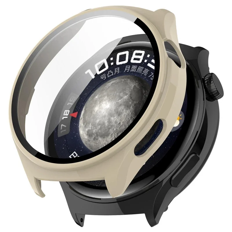 PC Case+Glass For Huawei Watch GT4 Smart Watch Screen Protector Bumper Shell For Huawei Watch 4Pro Protective Cover Accessories