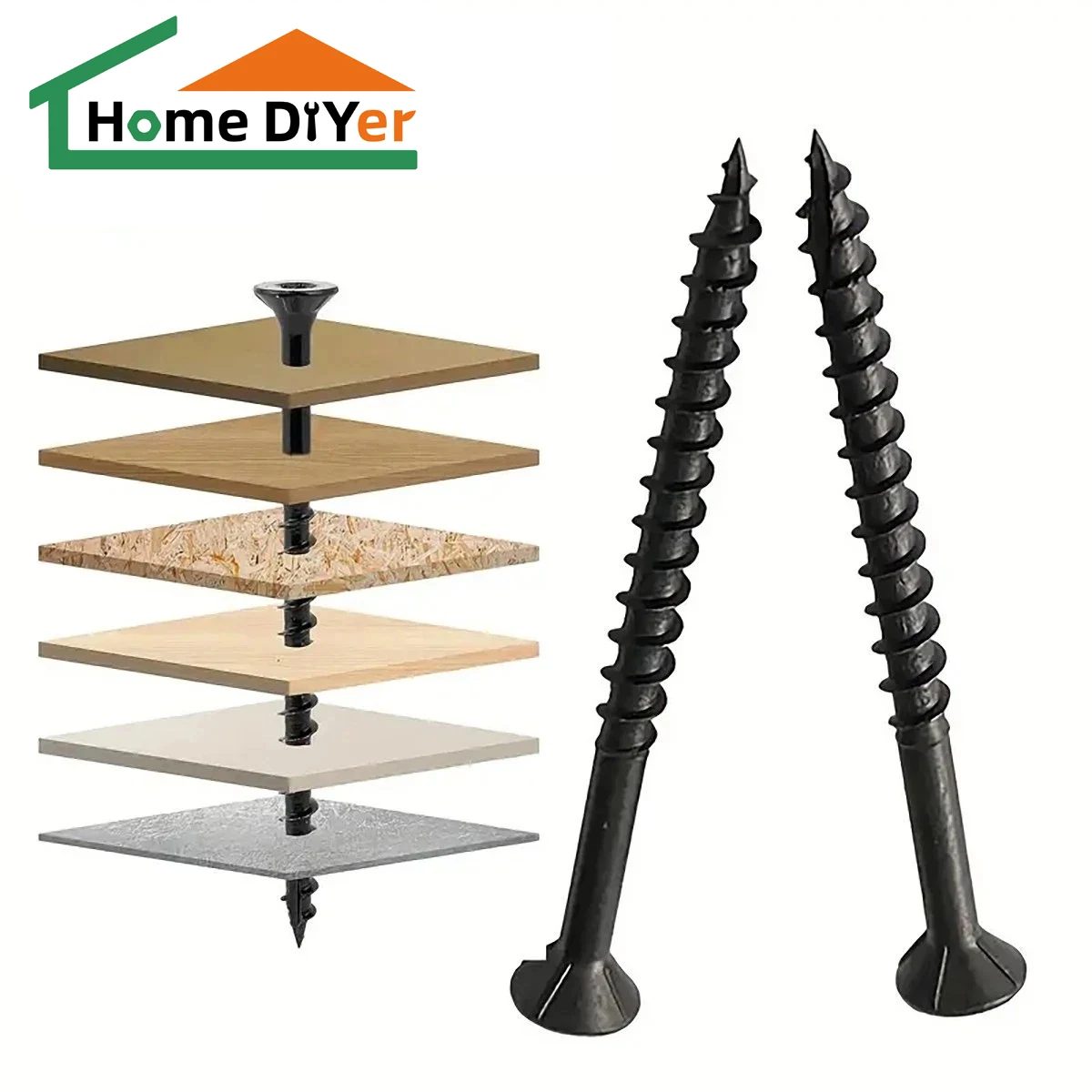 

#8 #10 Deck Screws T25 Torx Drive Self Tapping Wood Decking Fencing Screw