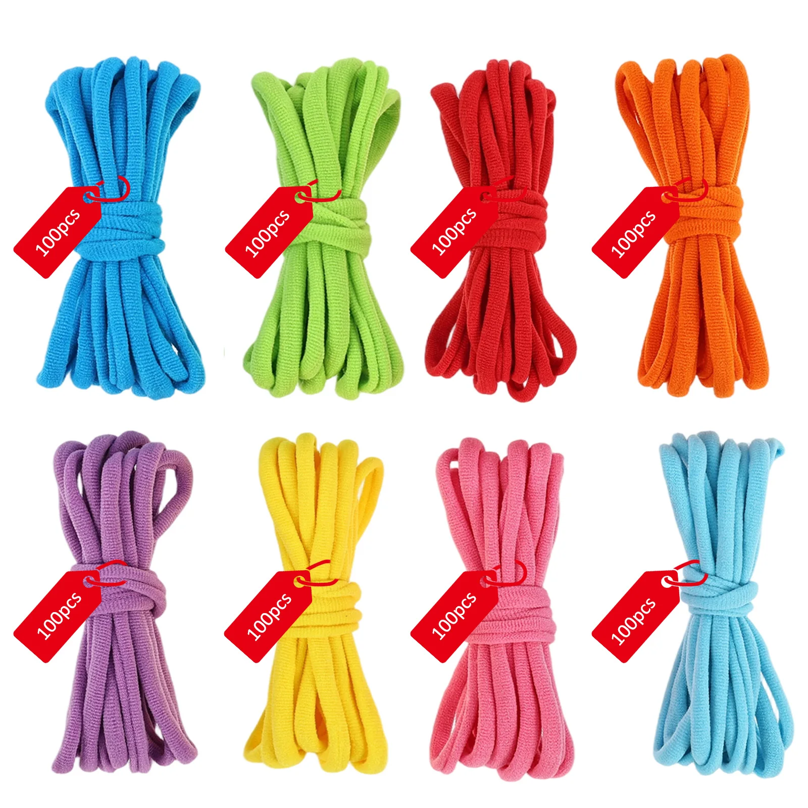 

800 шт. сменных петель для 7-дюймового ткацкого станка, эластичные полиэстеровые тканые ленты, разноцветные тканые веревки для рукоделия и поделок