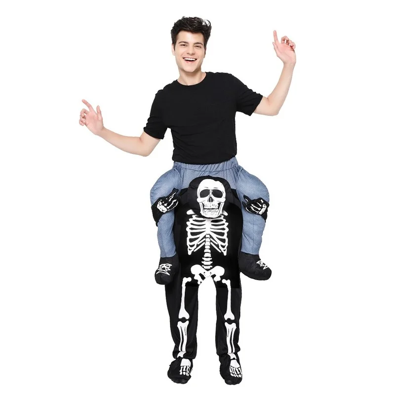 Cosplay Adult Kids Skeleton Inflatable Pants Costume Boys Girls Party Costumes Funny Sets Anime Makeup Halloween Costumes