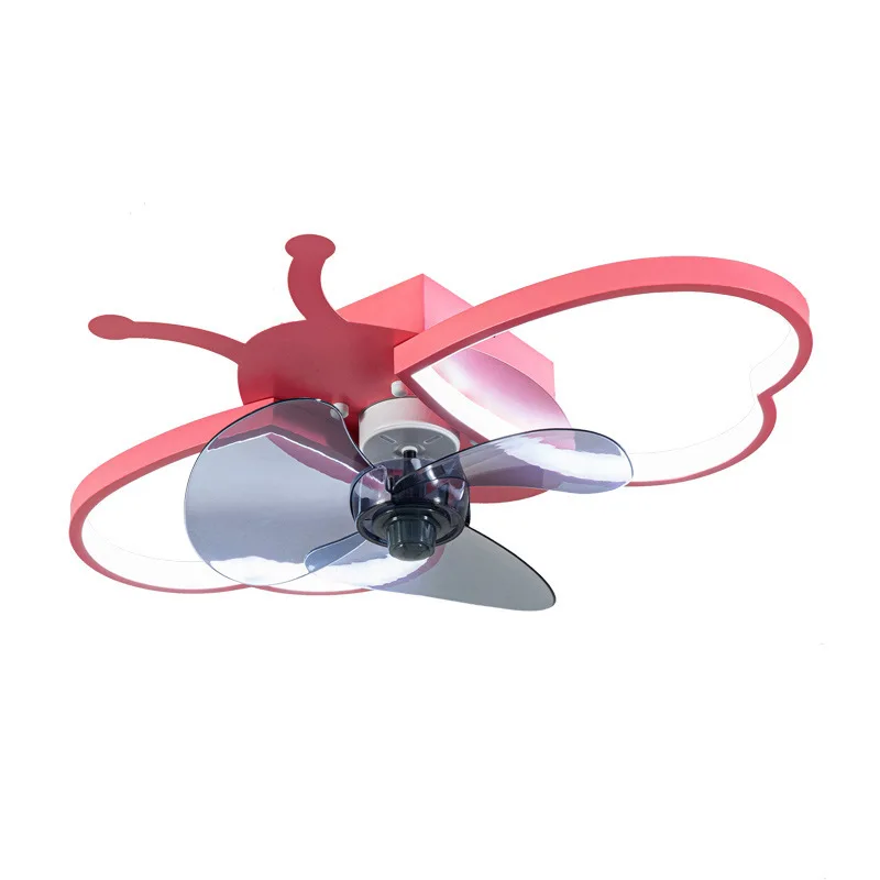 

New Nordic simple and fashionable children's room ceiling light silent integrated bedroom room