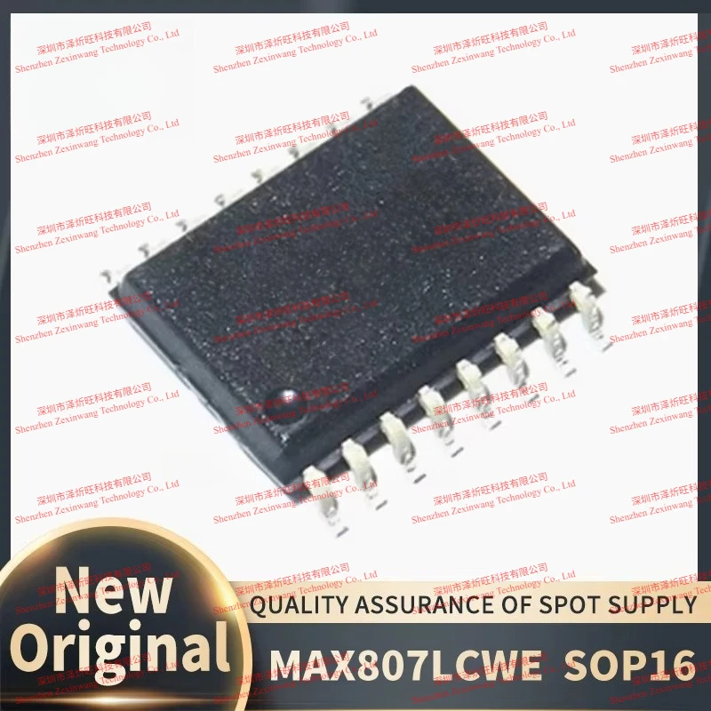 10Pcs New Original MAX807LCWE MAX807LCW MAX807 SOP16 Chipset