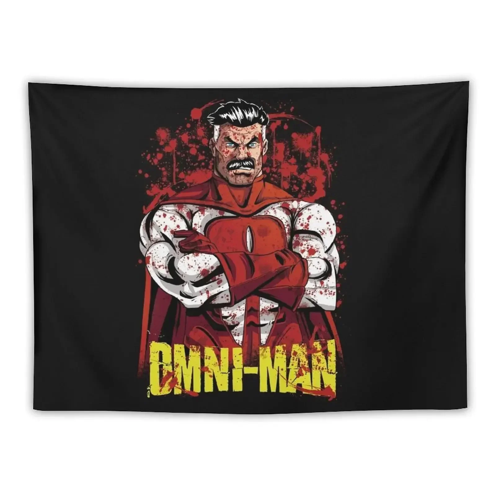 Omni-Man Tapestry Wall Decor Aesthetic Decoration For Bedroom Tapestry