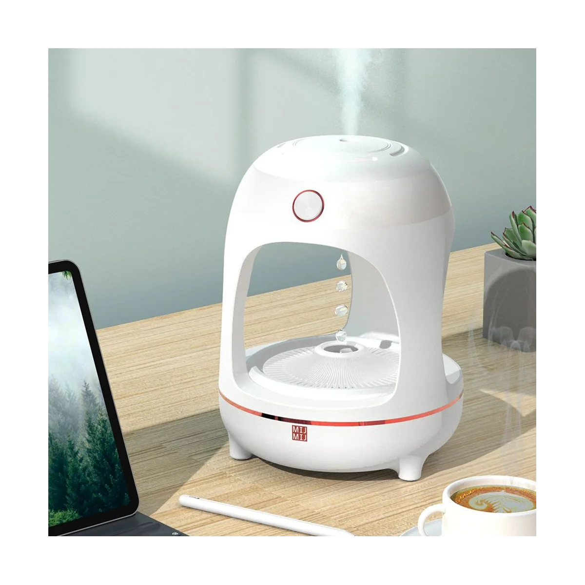 سطح المكتب كتم المرطب بالموجات فوق الصوتية مبيد المرطب 700 مل USB المرطب الناشر لغرفة النوم مكتب سطح المكتب المنزل-A-ABLM