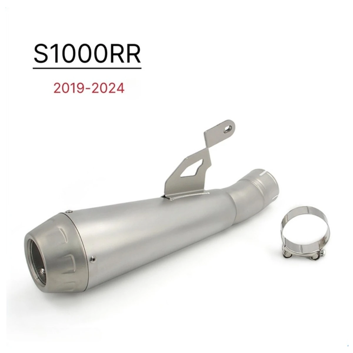 Suitable for Motorcycle Modification Integrated Sports Car Exhaust Pipe 2019-2024 Years Universal