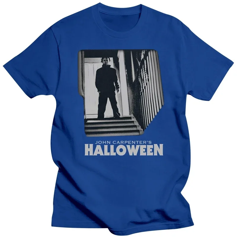 Michael Stairs Pour Homme Men\'s High Quality Tees Shotdeadinthehead Official Halloween oversized t shirt  men clothing Myers