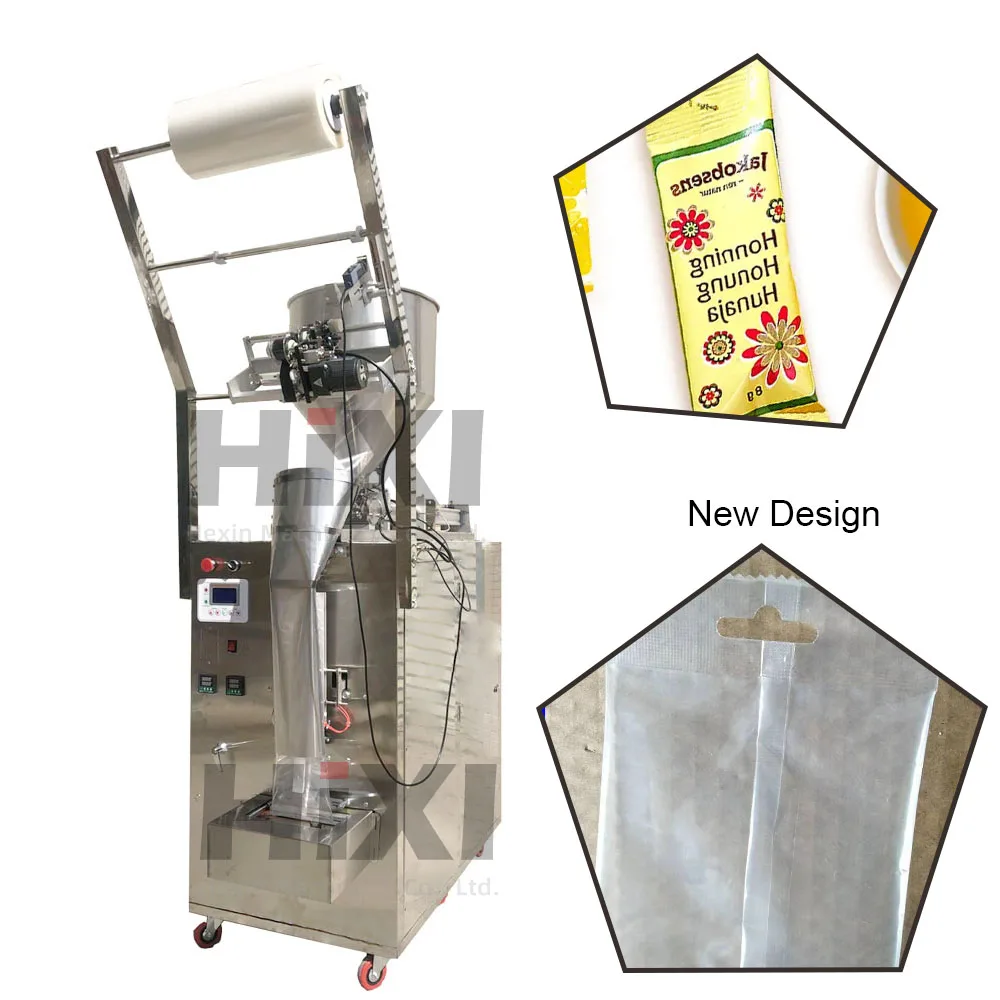 

5-500ml Automatic Honey/Oil/Paste Sachet Packing Machine Rear Back Sealing Machine For Customzied