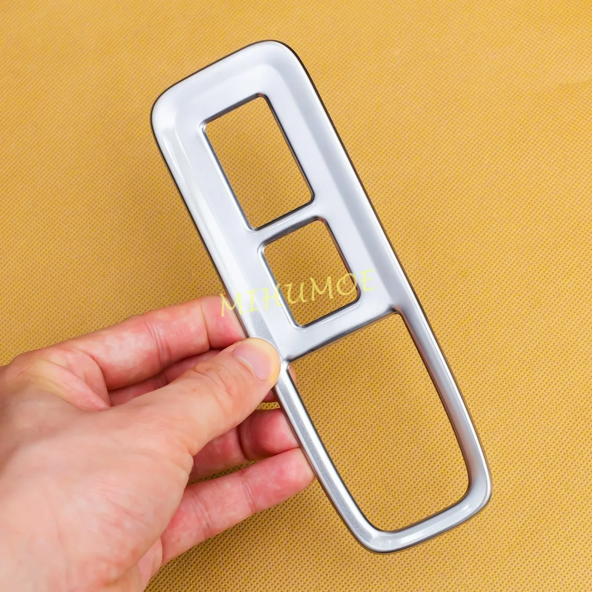 لامع أسود/ماتي الفضة الداخلية نافذة الباب التبديل غطاء الزخارف لكزس RX350 RX350h RX450h + RX500h 2023 2024 2025