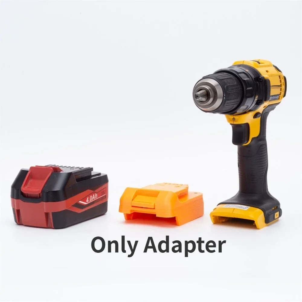 

Адаптеры для литий-ионных аккумуляторов KEYANG 20V, совместимые с электроинструментами Dewalt 18V, бесщеточными аккумуляторными дрелями (только адаптер)