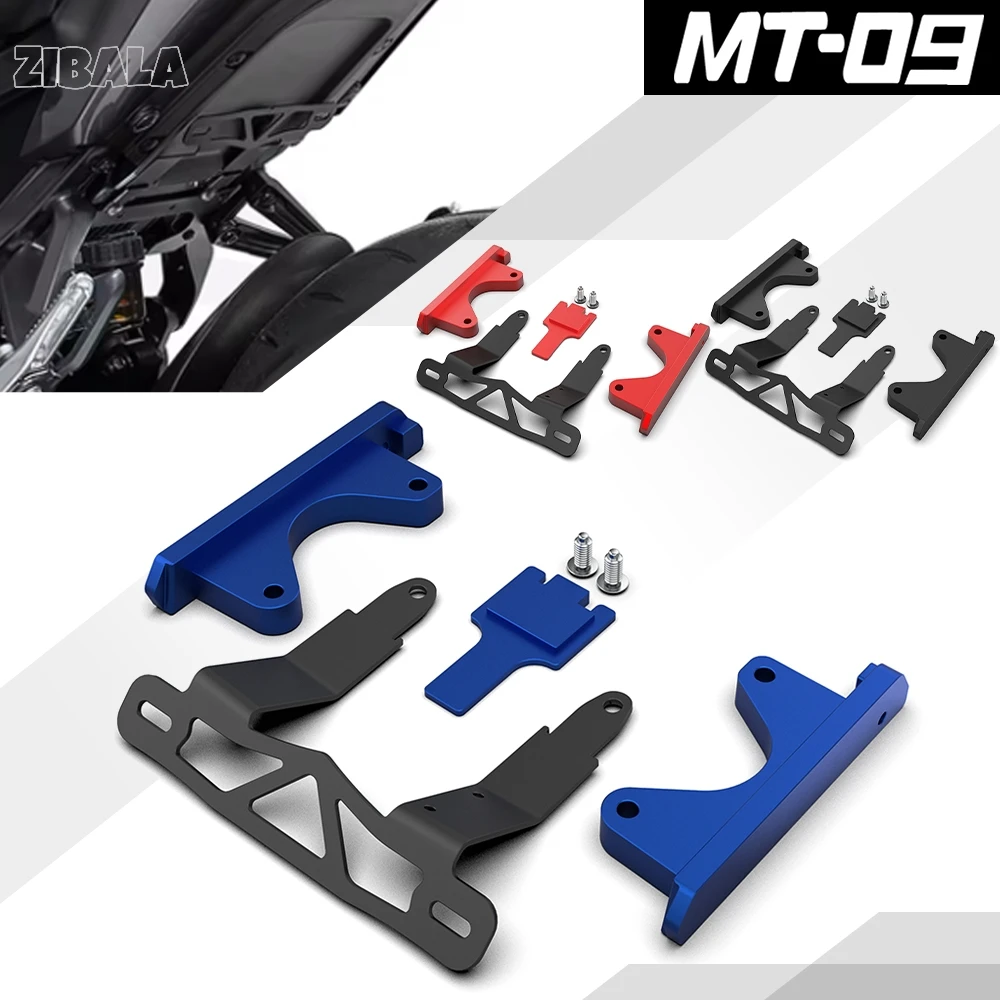 

MT-09 Low-Mount Fender Eliminator Tail Tidy License Plate Holder Undertail Closeout kit For YAMAHA MT-09/SP MT09 2024 2025 2026