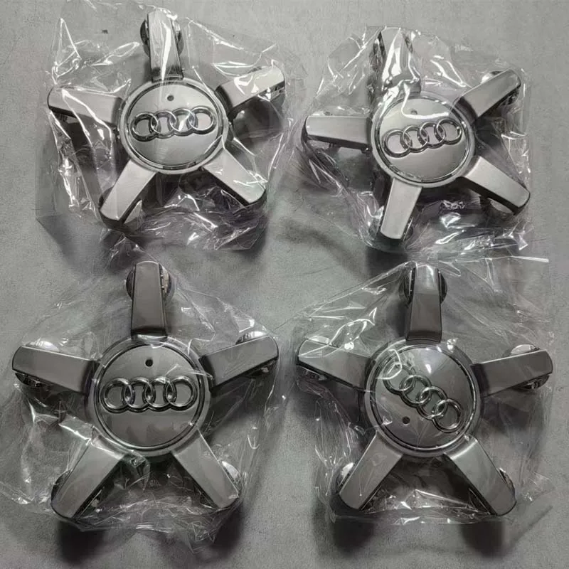 4Pcs 135mm Car Wheel Hub Cover Tires Rim Center Replace Cap Decoration Accessories For Audi Q7 4L0601165D Auto Emblem Hubcaps