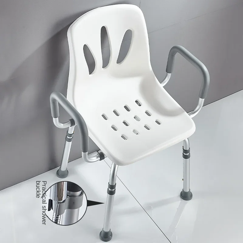 Ergonomic Bath Chair  Integrated Backrest  NonSlip Safety Feature  Elderly & Maternity Support  Hygienic Bathroom Solution