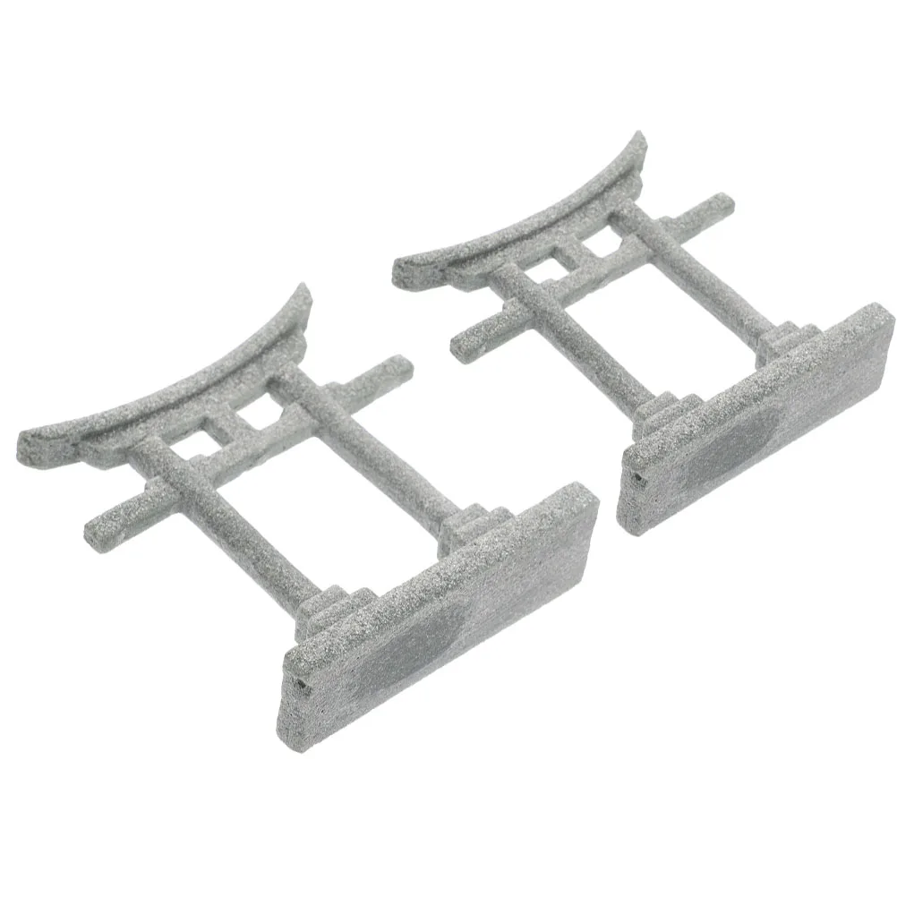 

2pcs Ornaments Stone Decor for Fish Tank Aquarium Bonsai Zen Statue Small Large SizeBirdGardenAdornment