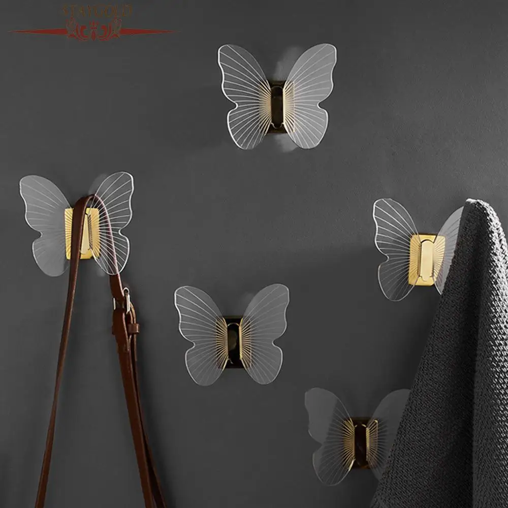 butterfly key holder wall decor home decoration accessories hook decorative hooks wall coat rack hook wall hook storag holder