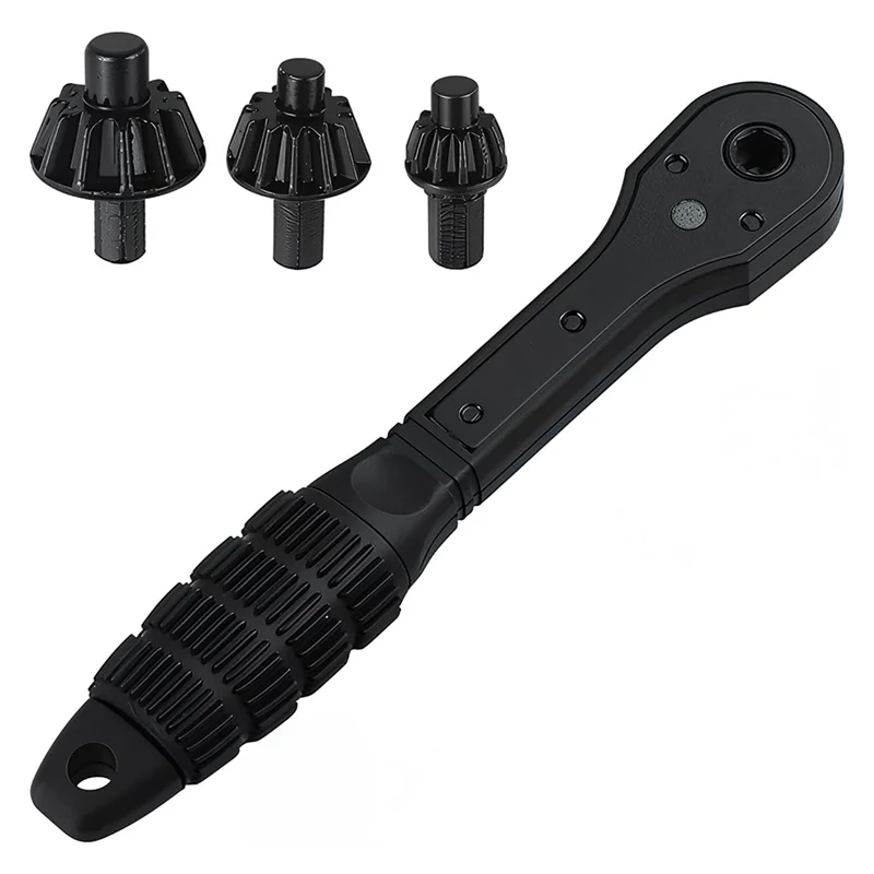 ABBO-Ratchet Chuck Key Wrench 2-In-1 Universal Replacement Tool For Most Electric For Drills