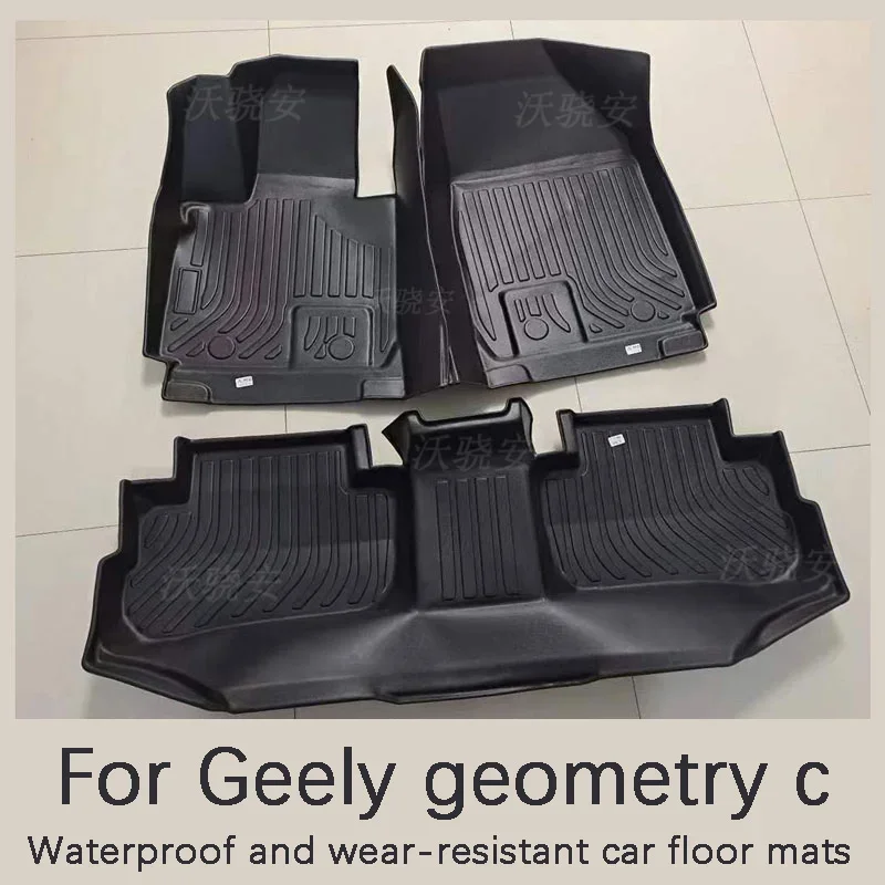 For Geely geometry c  new energy mats geometry c 460 Pro wear-resistant waterproof TPE car mats 2022 edition models