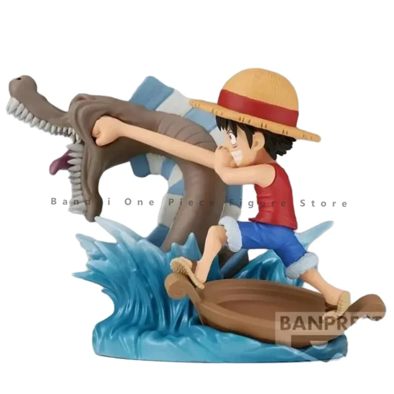 Bandai Banpresto โมเดลลิงหนึ่งชิ้น, ตุ๊กตาลูฟี่แอ็กชันของเล่นสะสมของขวัญงานอดิเรกอะนิเมะ