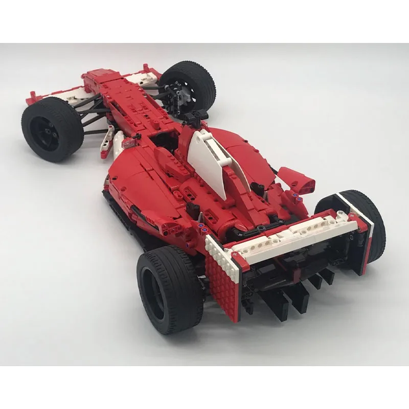 

MOC-74989 New Classic F2004 1:8 Formula Racing Car Building Block Model 1769 Parts MOC Creative Boys Children Birthday Toy Gift