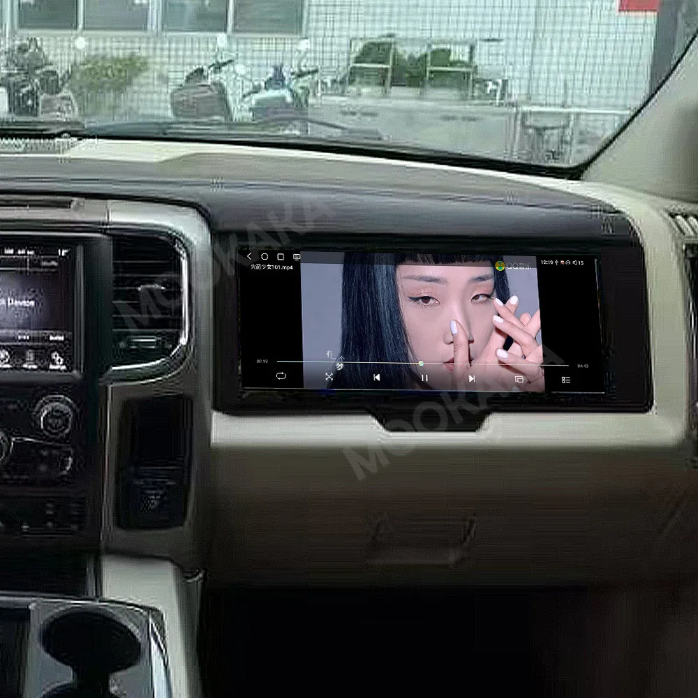 12.3 Inch Passenger Entertainment Touch Screen For Dodge RAM 1500 2500 3500 2013-2018 Android Car Multimedia Player Carpaly GPS