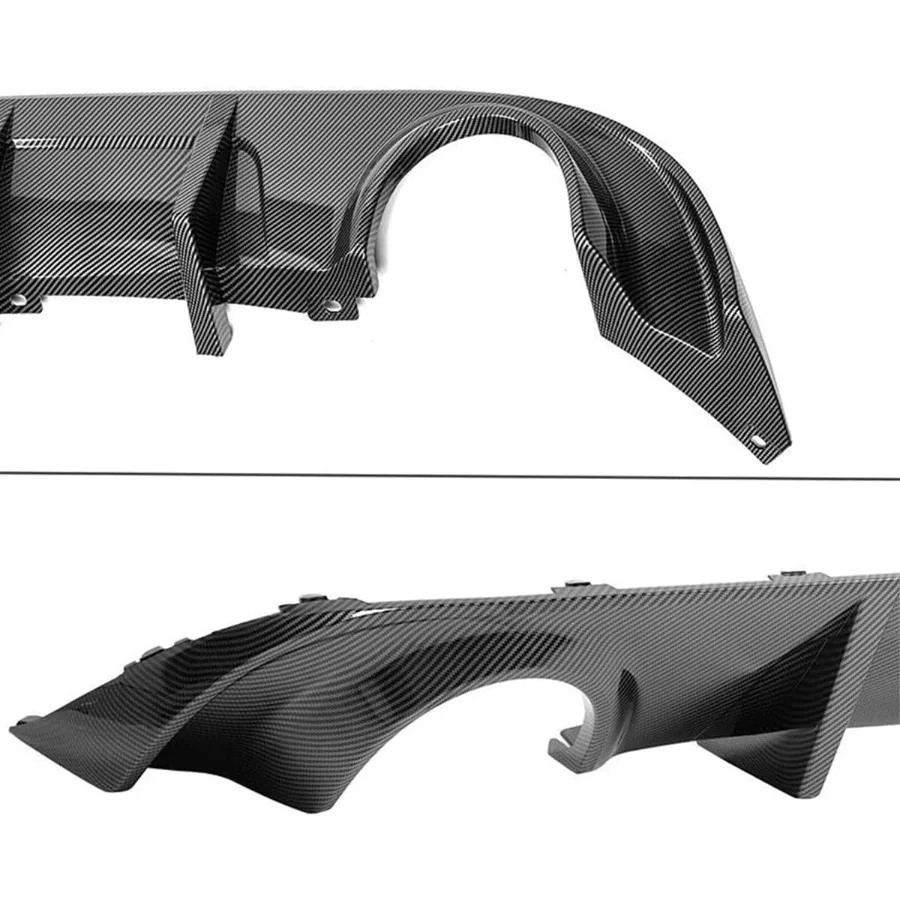 موزع مصد الشفاه الخلفي متوافق مع 20152022 قاعدة شاحن دودج SXT مقسم الجسم الخلفي الناشر السفلي سبويلر الشفاه لـ Enha