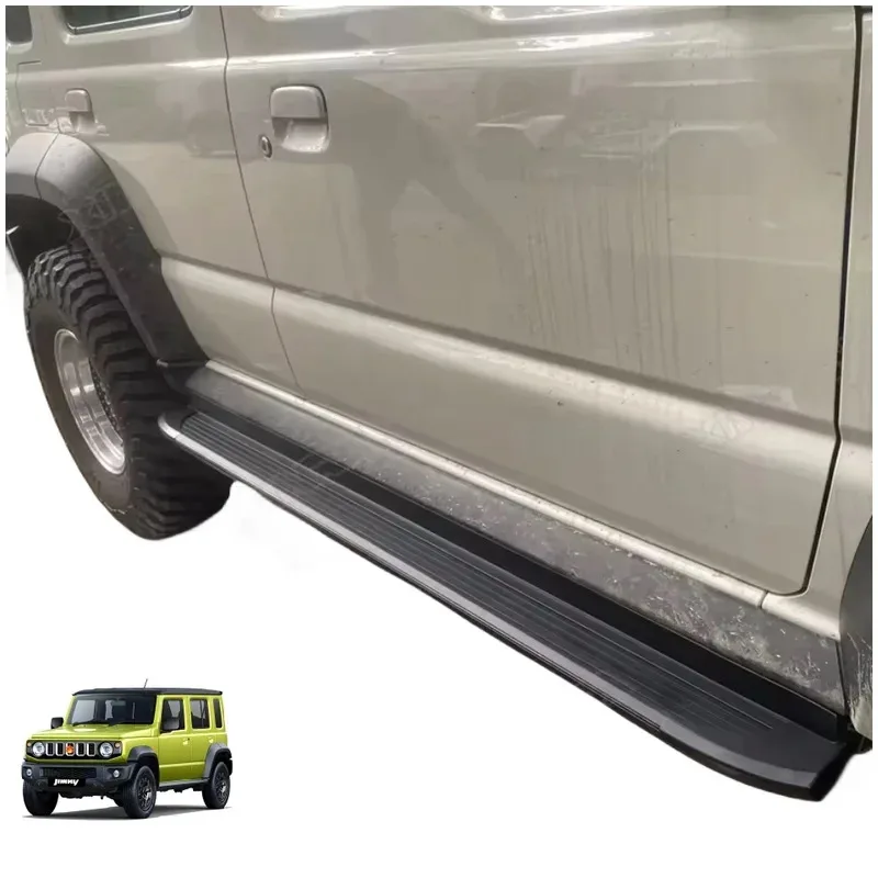 new  5 door Accessories Factory aluminum Running Boards Side Step Pedal bar for New  Jimny 2023 2024