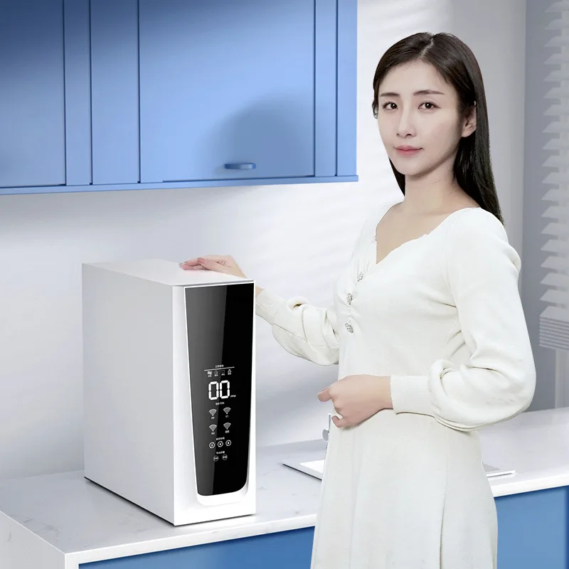 RO Water Filter, Instant Hot Drinking Purifier, 5-Stage Whole House Pre-Filtration System, Multi-Function Purification