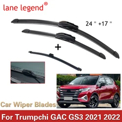 Escobillas de limpiaparabrisas para Trumpchi GAC GS3 2021 2022, accesorios de coche, limpiaparabrisas delantero y trasero, escobillas, cortador, productos para automóviles