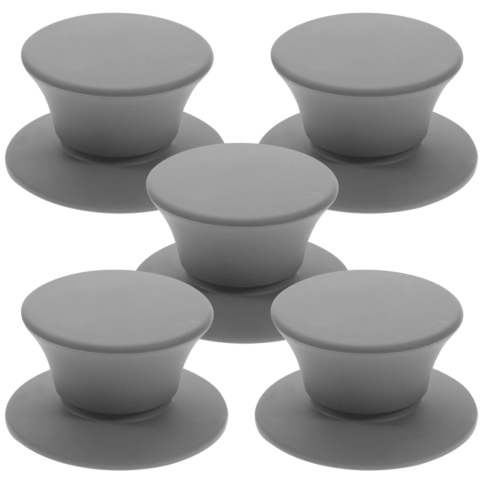 

5 Pcs Silicone Lid Handle Pot Pan Cooking Utensils Replacement Knob Iron Knobs Universal Handles