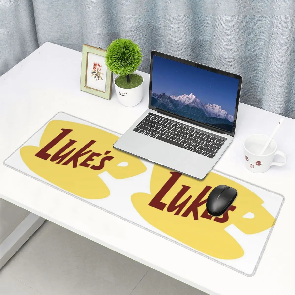 Large Mouse Pad Luke's Diner Gilmore Girl Birthday Gift Gamer PC Laptop Mats Keyboard Carpet Computer Gaming Desk Mat