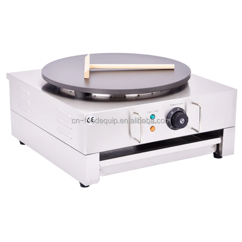 Commercial Crepe Maker Electric Crepe Cake Machine Pancake Maker Kitchen Pancake Machine for Restaurant and Out Door Use