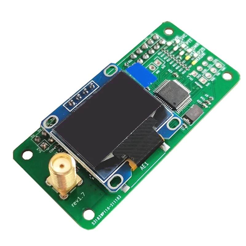 1.7 Version MMDVM Hotspot Board With Antenna Support P25 DMR YSF VHF UHF For Raspberry Pi