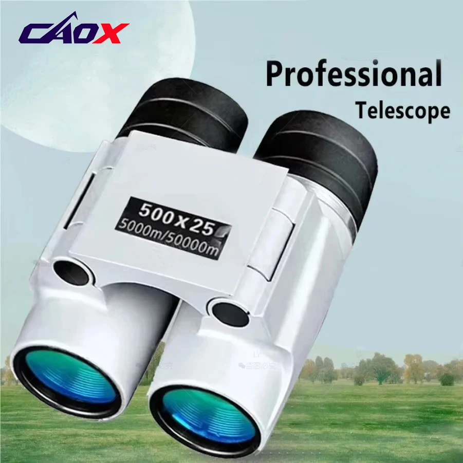 CAOX Professional Powerful Binoculars Automatic Focusing Telescope HD High-magnification Low-light Portable Outdoor Binoculars