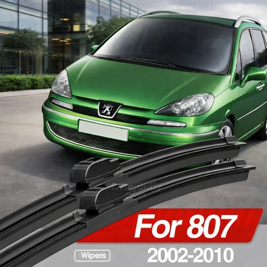 

Front Windshield Wiper Blades 2pcs Windscreen Window Accessories 2003 2004 2005 2006 2007 2008 2009 For Peugeot 807 2002-2010