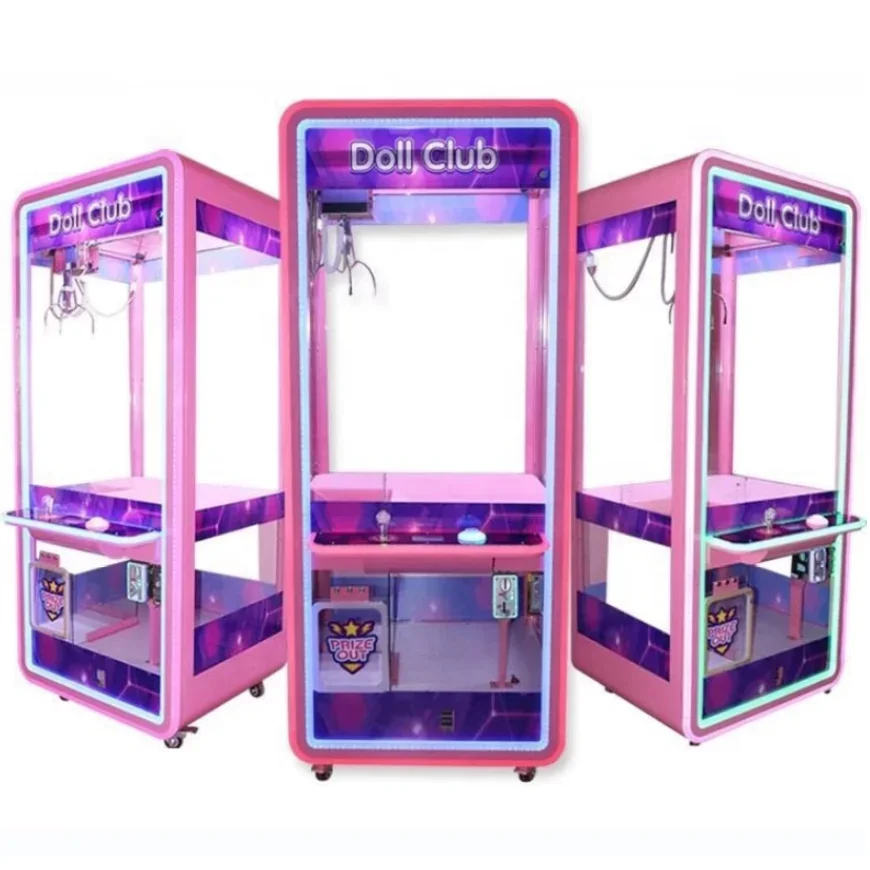 

Hot sell factory price maquina de guindaste de garra claw crane machine Arcade Game Machines plush dolls machines