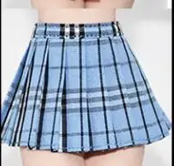 متعدد نمط اختياري 1/6 مقياس تنورة الإناث زي مدرسي miniskirt الحرم الجامعي نمط مطوي منقوشة تنورة تناسب 12 ''عمل الشكل