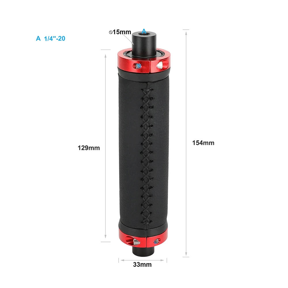 Рукоятка SZRIG с двойным стержнем 15 мм и монтажными точками 1/4 дюйма для DSLR-камеры, плечевое крепление, поддерживающая установка